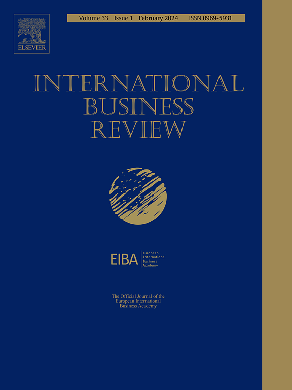 Go to journal home page - International Business Review
